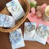 High-elasticity hair ties, headbands, hair tie rubber bands, a new high-end leather case and hair accessory from Korean influencers on Instagram for women details Picture